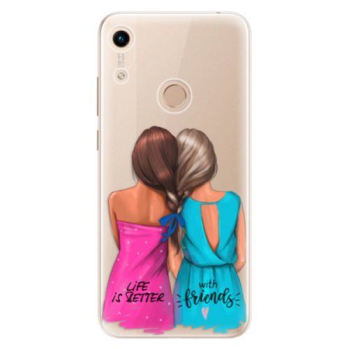 Odolné silikónové puzdro iSaprio - Best Friends - Huawei Honor 8A