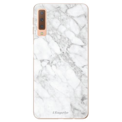 Odolné silikónové puzdro iSaprio - SilverMarble 14 - Samsung Galaxy A7 (2018)