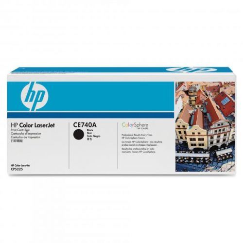 HP originál toner CE740A, black, 7000str., HP 307A, HP Color LaserJet CP5225