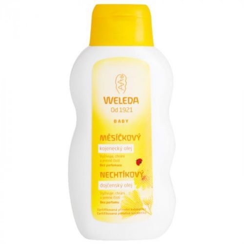 Weleda Baby and Child nechtíkový dojčenský olej bez parfumácie 200 ml