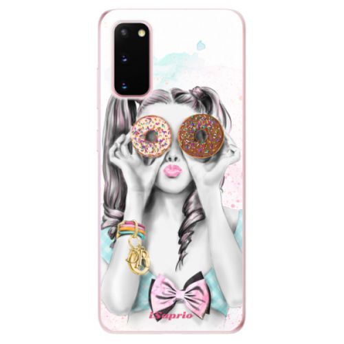 Odolné silikónové puzdro iSaprio - Donuts 10 - Samsung Galaxy S20