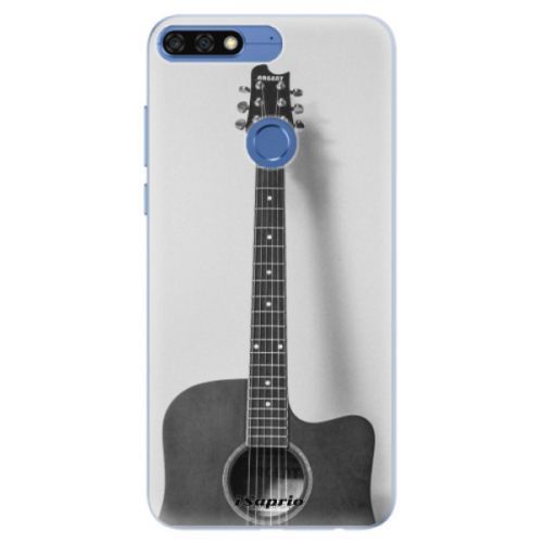 Silikónové puzdro iSaprio - Guitar 01 - Huawei Honor 7C