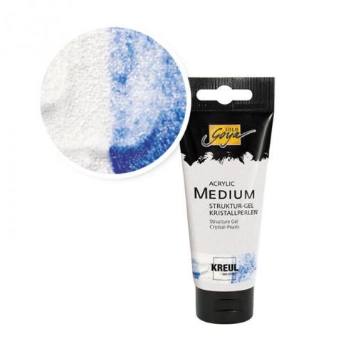 Štruktúrovací akrylový gél Solo Goya Crystal-Pearls 100 ml