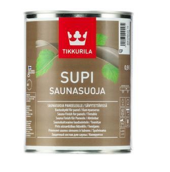 Tikkurila Supi Sauna Finish - lak na drevené steny a stropy sauny (zákazkové miešanie) - TVT 3446 - Redwood - 0,9 L