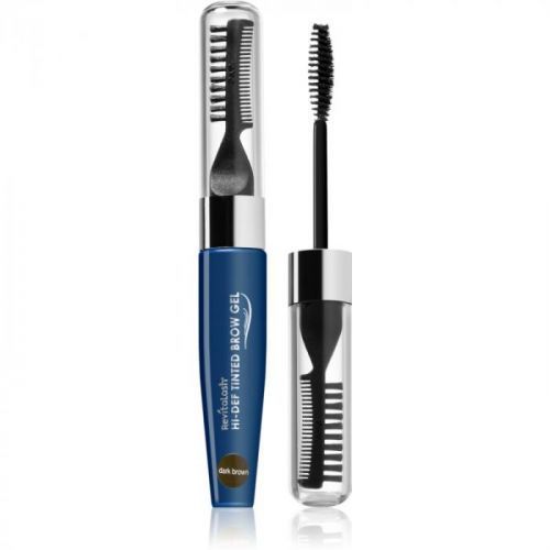 RevitaLash Hi-Def gél na obočie pre dokonalý vzhľad odtieň Dark Brown 7,4 ml