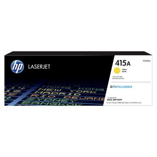 HP originál toner W2032A, yellow, 2100str., HP 415A, HP Color LaserJet Pro M454dn, MFP M479