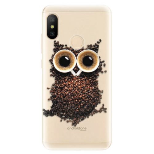 Odolné silikónové puzdro iSaprio - Owl And Coffee - Xiaomi Mi A2 Lite