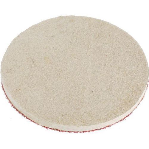Leštiaci kotúč filcový, so suchým zipsom, 125 mm, Drel
