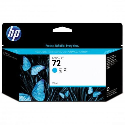 HP originál ink C9371A, HP 72, cyan, 130ml, HP Designjet T1100, T770