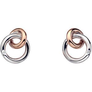 Hot Diamonds Náušnice Eternity Interlocking Stud DE309