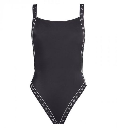 Calvin Klein Jednodielne plavky  čierna