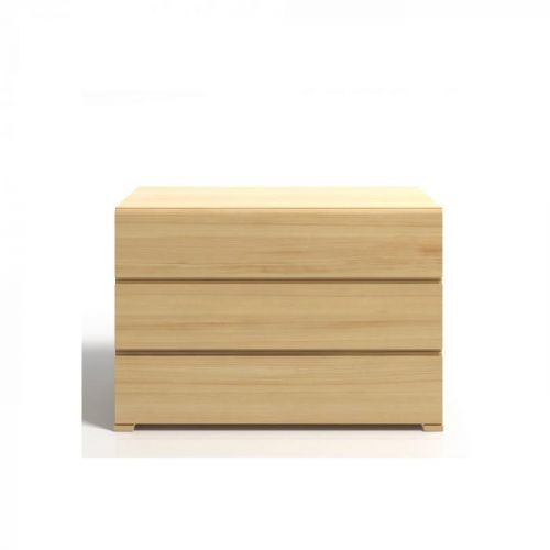 Komoda z borovicového dreva s 3 zásuvkami SKANDICA Vestre