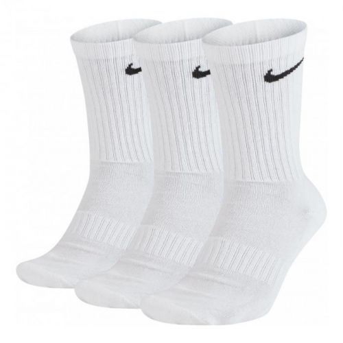 Ponožky NIKE Everyday Crew 3-Pack White Biela 34-38