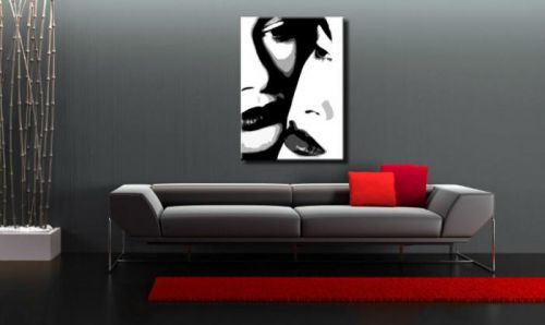 Ručne maľovaný POP Art obraz Two women  00 2w