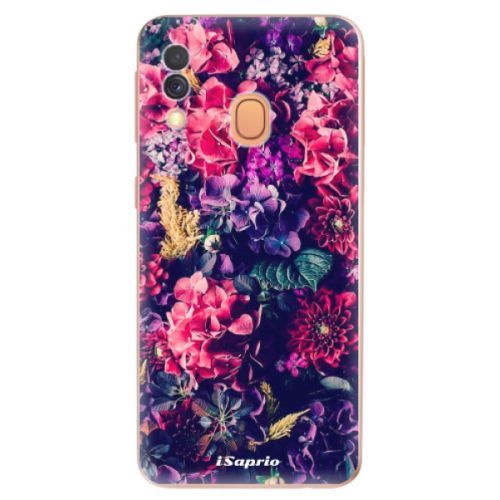 Odolné silikónové puzdro iSaprio - Flowers 10 - Samsung Galaxy A40