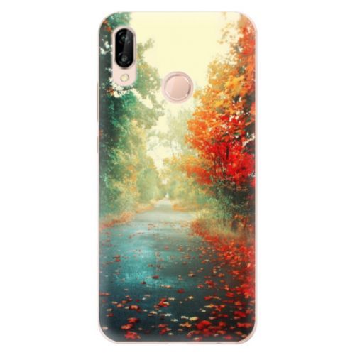 Odolné silikónové puzdro iSaprio - Autumn 03 - Huawei P20 Lite