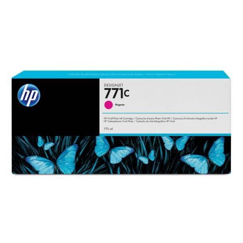 HP originál ink B6Y09A, HP 771C, magenta, 775ml, HP Designjet Z6200, Z6600, Z6800