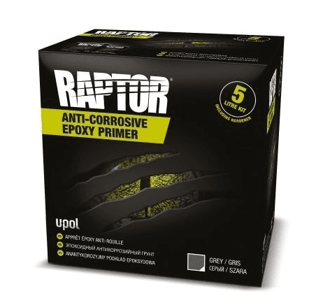 RAPTOR Epoxidová antikorózna farba Raptor - Anti-corrosive epoxy primer - šedý - 1 L