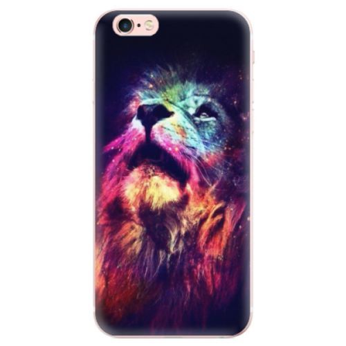 Odolné silikónové puzdro iSaprio - Lion in Colors - iPhone 6 Plus/6S Plus