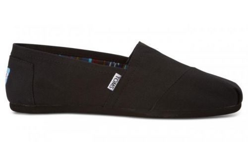 Toms Alpargatas Classic Black čierne 10002931