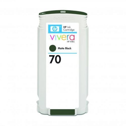 HP originál ink C9448A, HP 70, matte black, 130ml, HP DesignJet Z3100, Z2100