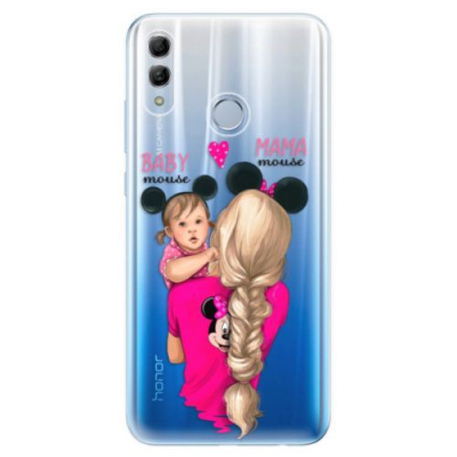 Odolné silikonové pouzdro iSaprio - Mama Mouse Blond and Girl - Huawei Honor 10 Lite