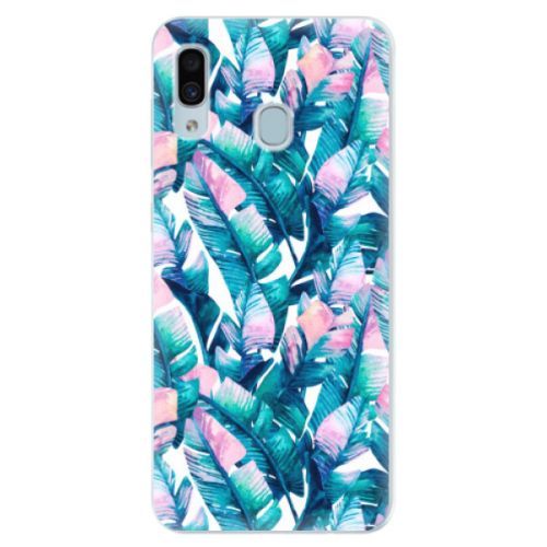 Silikónové puzdro iSaprio - Palm Leaves 03 - Samsung Galaxy A30