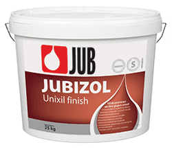JUB JUBIZOL Unixil finish S - siloxanová dekoratívna hladená omietka  - zr, 1,5mm - biely - 25 kg