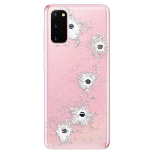 Odolné silikónové puzdro iSaprio - Gunshots - Samsung Galaxy S20