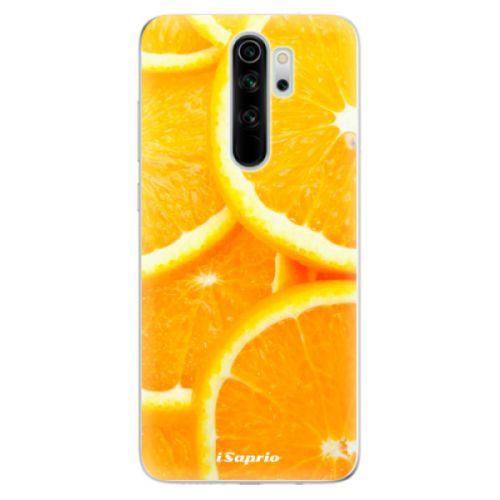 Odolné silikónové puzdro iSaprio - Orange 10 - Xiaomi Redmi Note 8 Pro