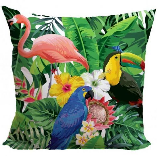 Vankúš Tropical (Veľkosť: 40 x 40 cm)