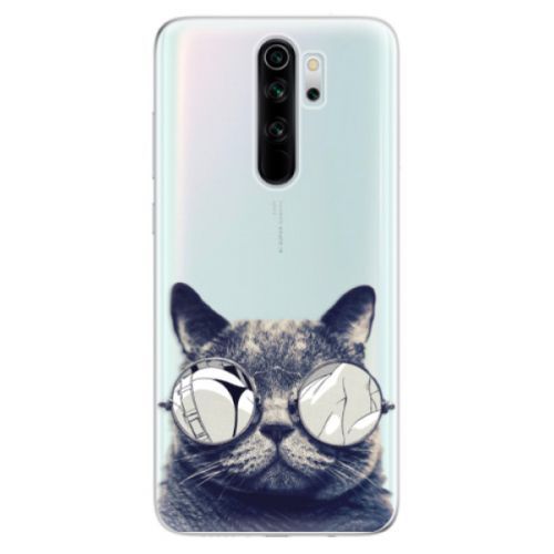 Odolné silikónové puzdro iSaprio - Crazy Cat 01 - Xiaomi Redmi Note 8 Pro