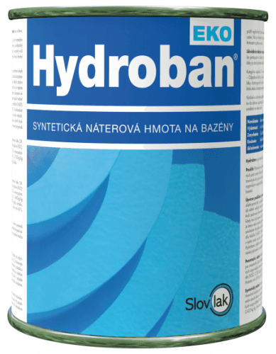 SLOVLAK Hydroban EKO - farba na bazény - 0420 - modrá - 10 Kg