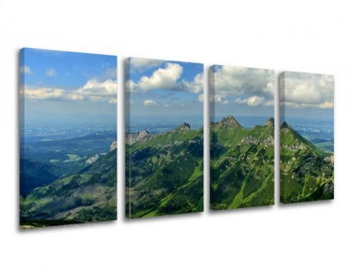 Obraz na stenu 4 dielny SLOVENSKO / TATRY SK033E41