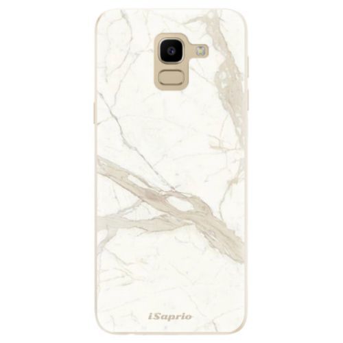 Odolné silikónové puzdro iSaprio - Marble 12 - Samsung Galaxy J6