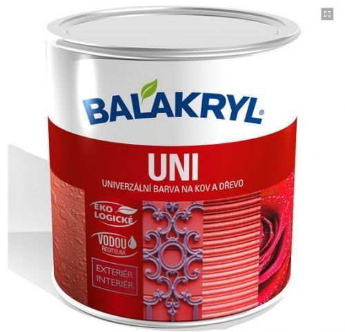 Balakryl Balakryl UNI lesklý - univerzálna vrchná farba - 0620 - Žltá - 0,7 Kg