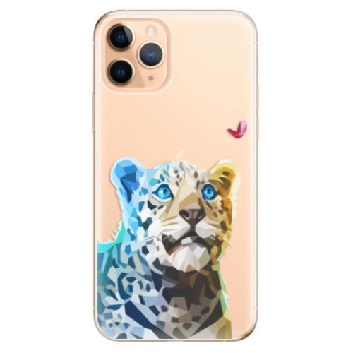 Odolné silikónové puzdro iSaprio - Leopard With Butterfly - iPhone 11 Pro