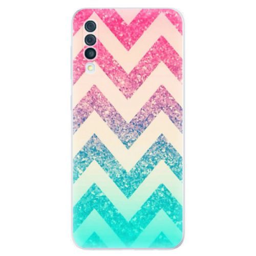 Odolné silikónové puzdro iSaprio - Zig-Zag - Samsung Galaxy A50