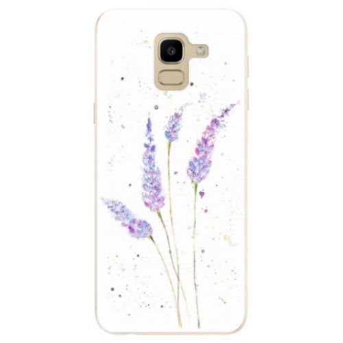 Odolné silikónové puzdro iSaprio - Lavender - Samsung Galaxy J6