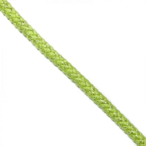 Lurexová šnúra 10 mm lime