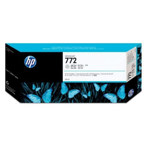 HP originál ink CN634A, light grey, 300ml, HP 772, HP