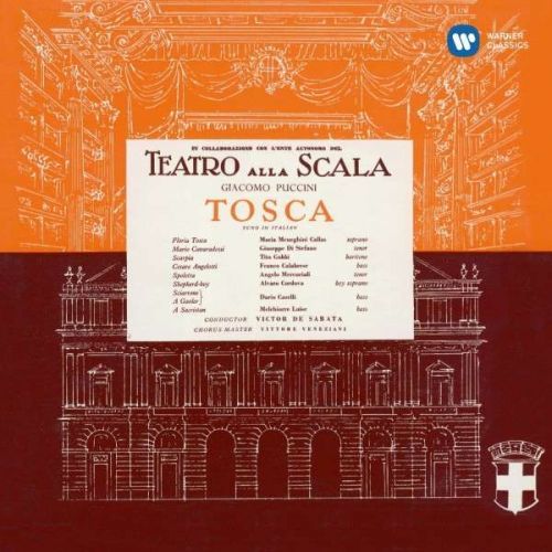 CD CALLAS, MARIA/GIUSEPPE DI STEFANO/TITO GOBBI/CHORUS & ORCHESTRA OF LA SCALA MILAN/VICTOR DE SABATA - PUCCINI: TOSCA (1953)