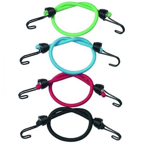 Sťahujúca guma Master Lock 25 cm zakončenie na oboch stranách kovovým háčikom, komplet 4ks