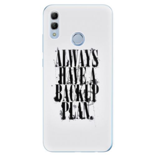 Odolné silikonové pouzdro iSaprio - Backup Plan - Huawei Honor 10 Lite