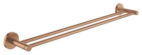 Grohe Essentials - Dvojramenný držiak pre uteráky, kartáčovaný warm sunset 40802DL1