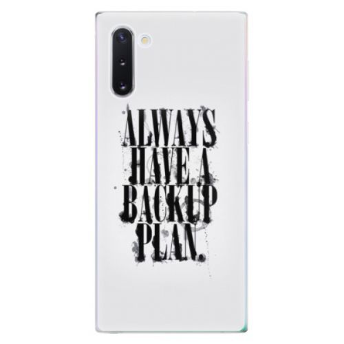 Odolné silikónové puzdro iSaprio - Backup Plan - Samsung Galaxy Note 10