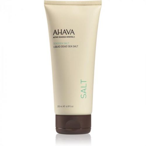 Ahava Dead Sea Salt tekutá soľ z Mŕtveho mora s regeneračným účinkom 200 ml