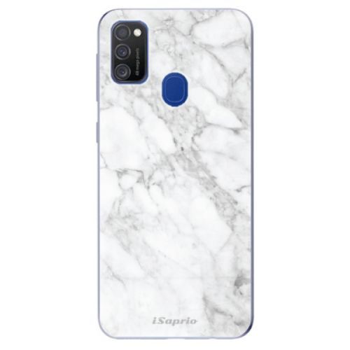 Odolné silikónové puzdro iSaprio - SilverMarble 14 - Samsung Galaxy M21