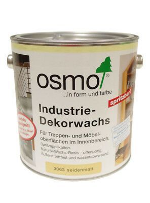 OSMO Color Osmo priemyselný dekoračný vosk - bezfarebný - polomat - 2,5 L