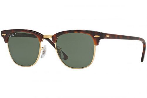 Ray-Ban Clubmaster Classic RB3016 990/58 Polarized - Veľkosť L